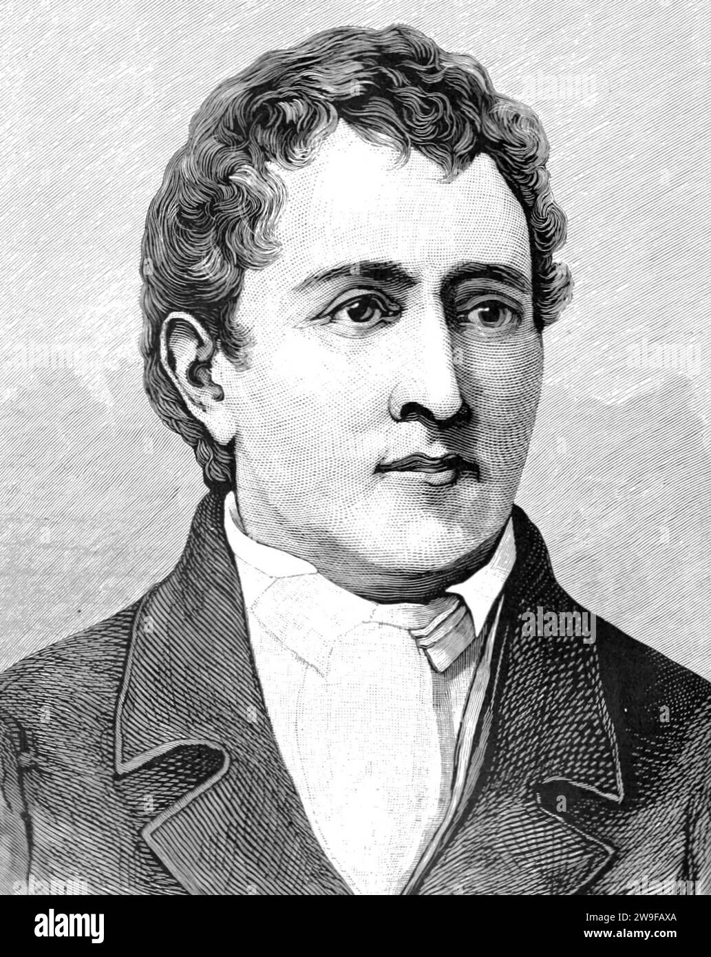 Carl Scheele, Carl Wilhelm Scheele (1742 - 1786) chimico farmaceutico tedesco svedese. Foto Stock