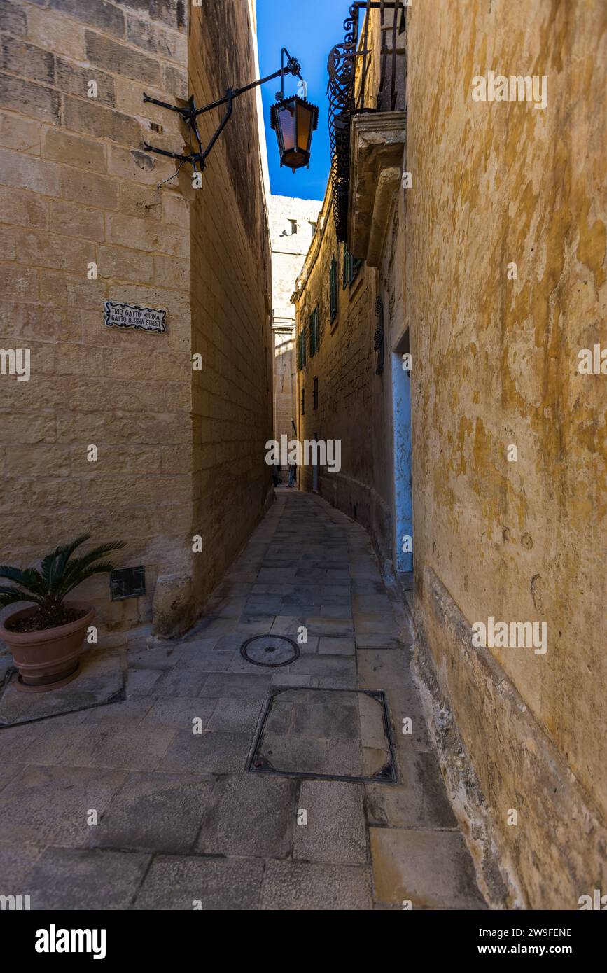 Il Trono di Spade è ambientato a Mdina, Malta Foto Stock