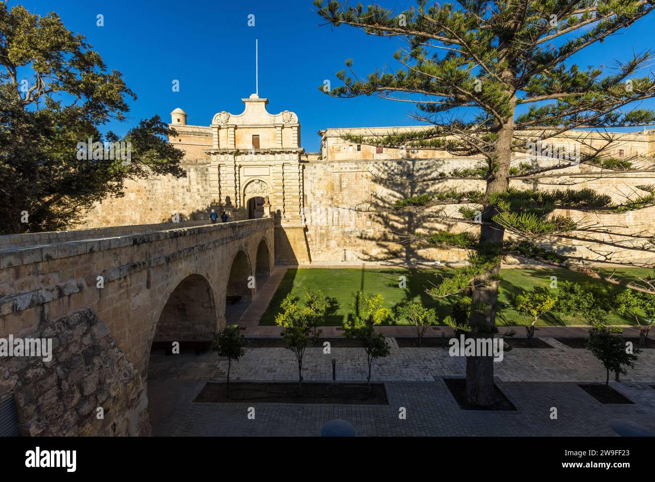 Il Trono di Spade è ambientato a Mdina, Malta Foto Stock