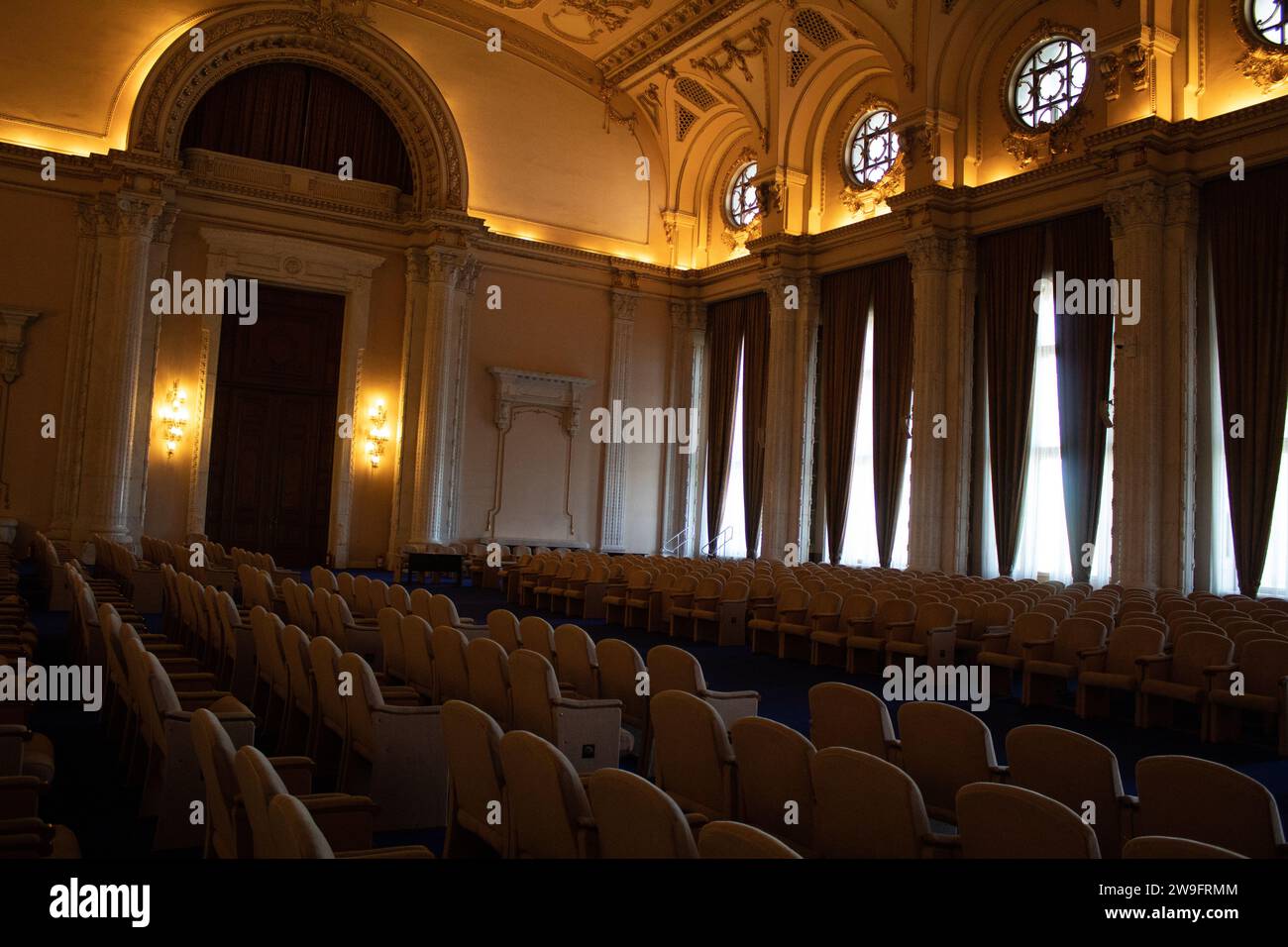 Palazzo del Parlamento, Bucarest, Romania Foto Stock