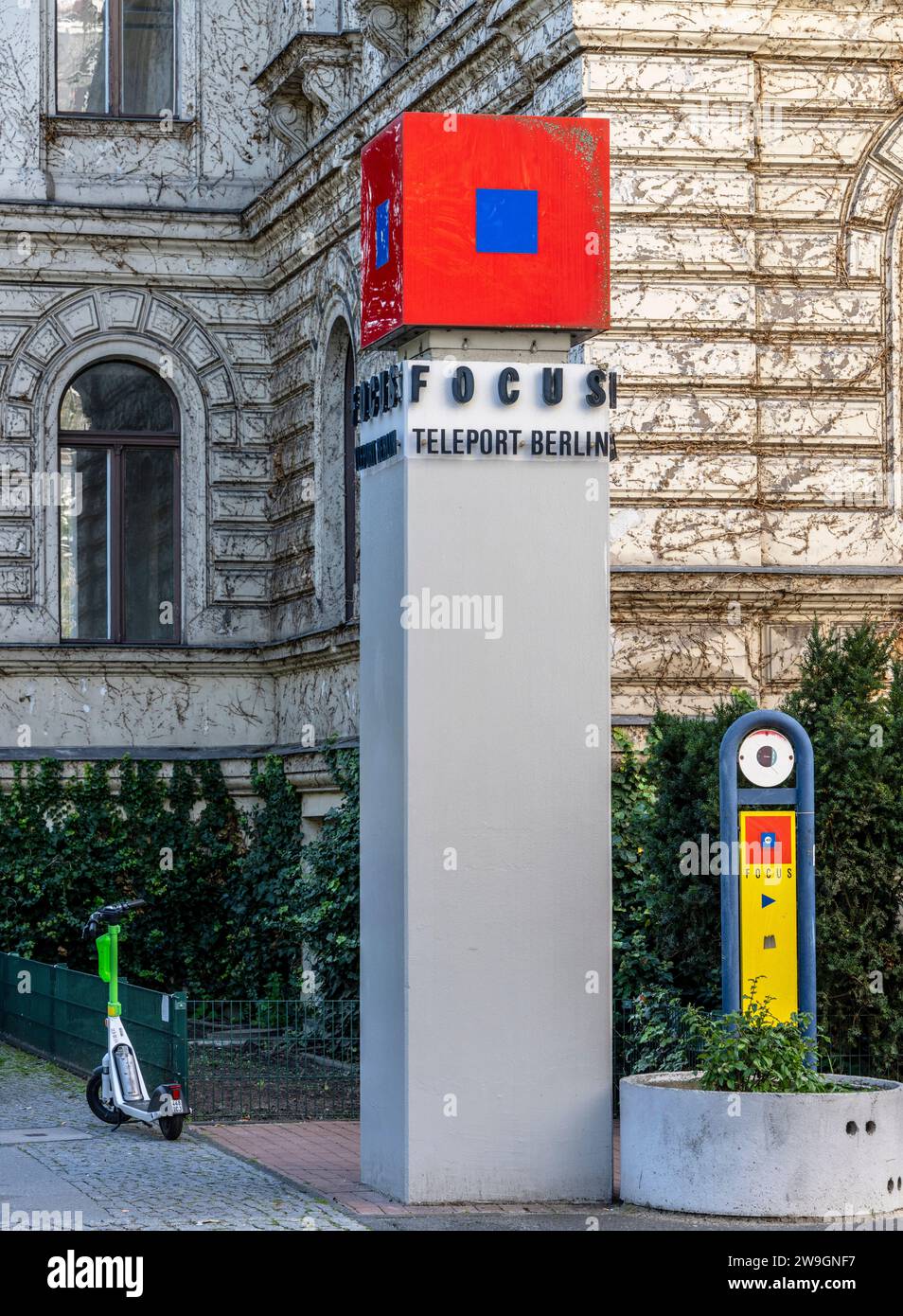 Focus Teleport, Alt-Moabit, Berlino, Germania Foto Stock