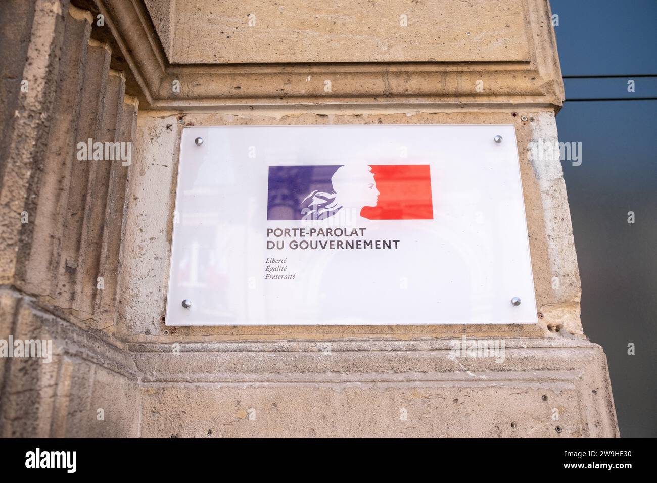 Francia, Ile-De-France, Parigi il 2022-02-15. Illustrazione della vita quotidiana a Parigi. Fotografia di Martin Bertrand. Francia, Ile-De-France, Parigi le 2022-0 Foto Stock