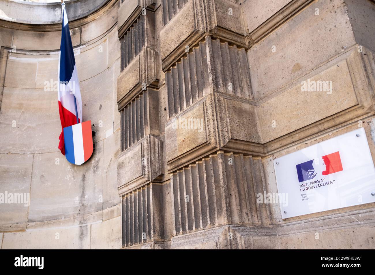 Francia, Ile-De-France, Parigi il 2022-02-15. Illustrazione della vita quotidiana a Parigi. Fotografia di Martin Bertrand. Francia, Ile-De-France, Parigi le 2022-0 Foto Stock