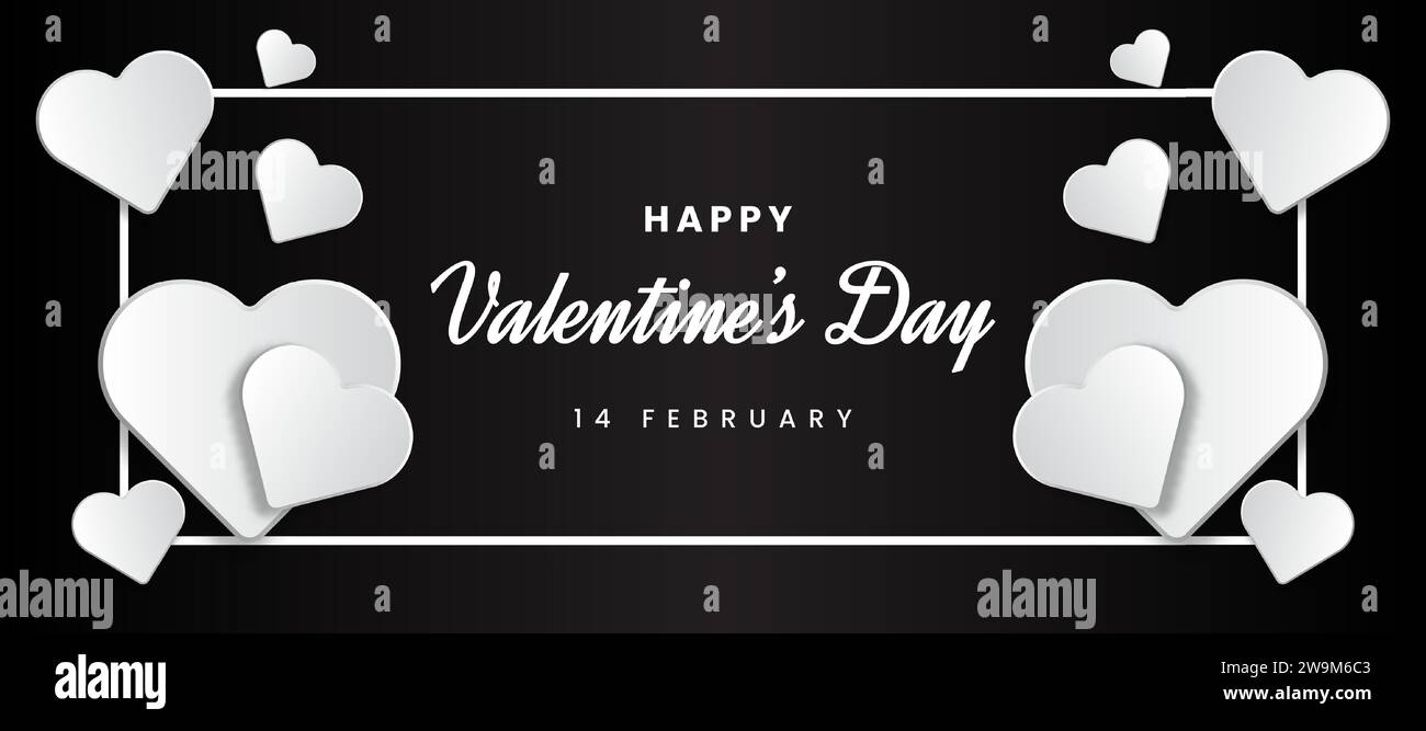 Sfondo di San Valentino. buon san valentino Illustrazione Vettoriale