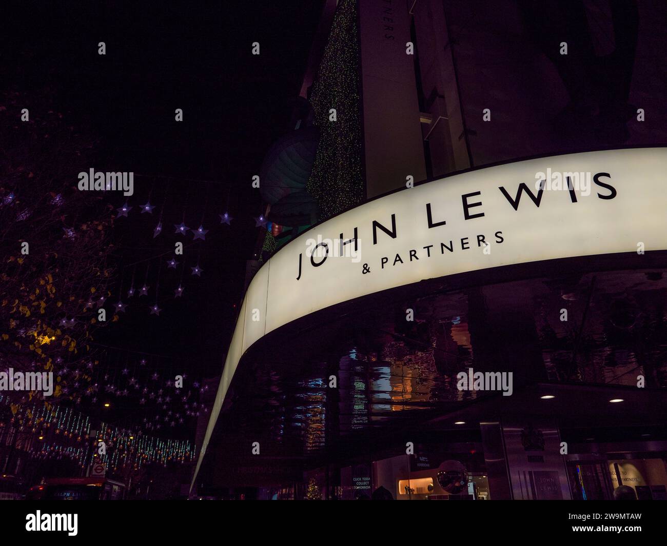 John Lewis and Partners, Flagship Store, Oxford Street, Londra, Inghilterra, REGNO UNITO, REGNO UNITO. Foto Stock