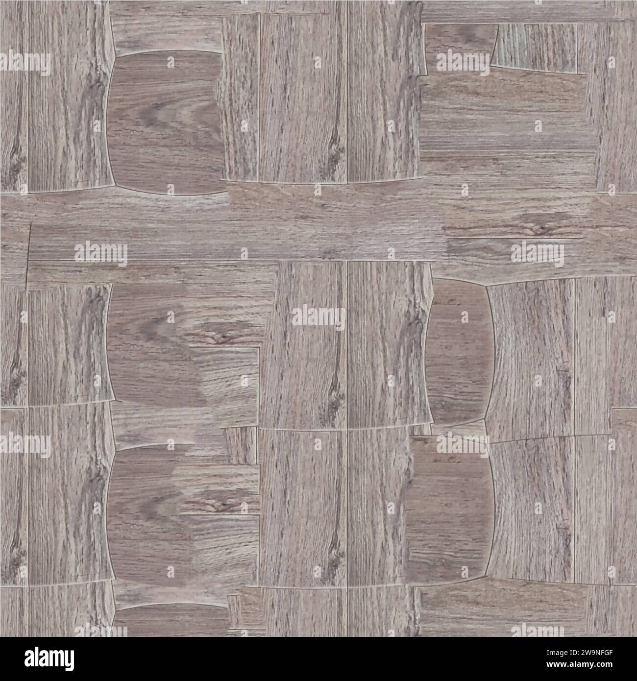 Linoleum di sfondo in legno marrone chiaro naturale sul terreno o sulla parete Foto Stock