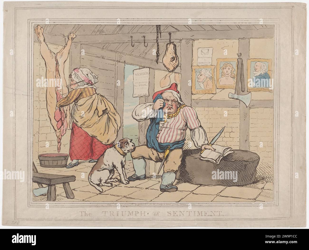 The Triumph of Sentiment 1970 di Samuel Collings Foto Stock