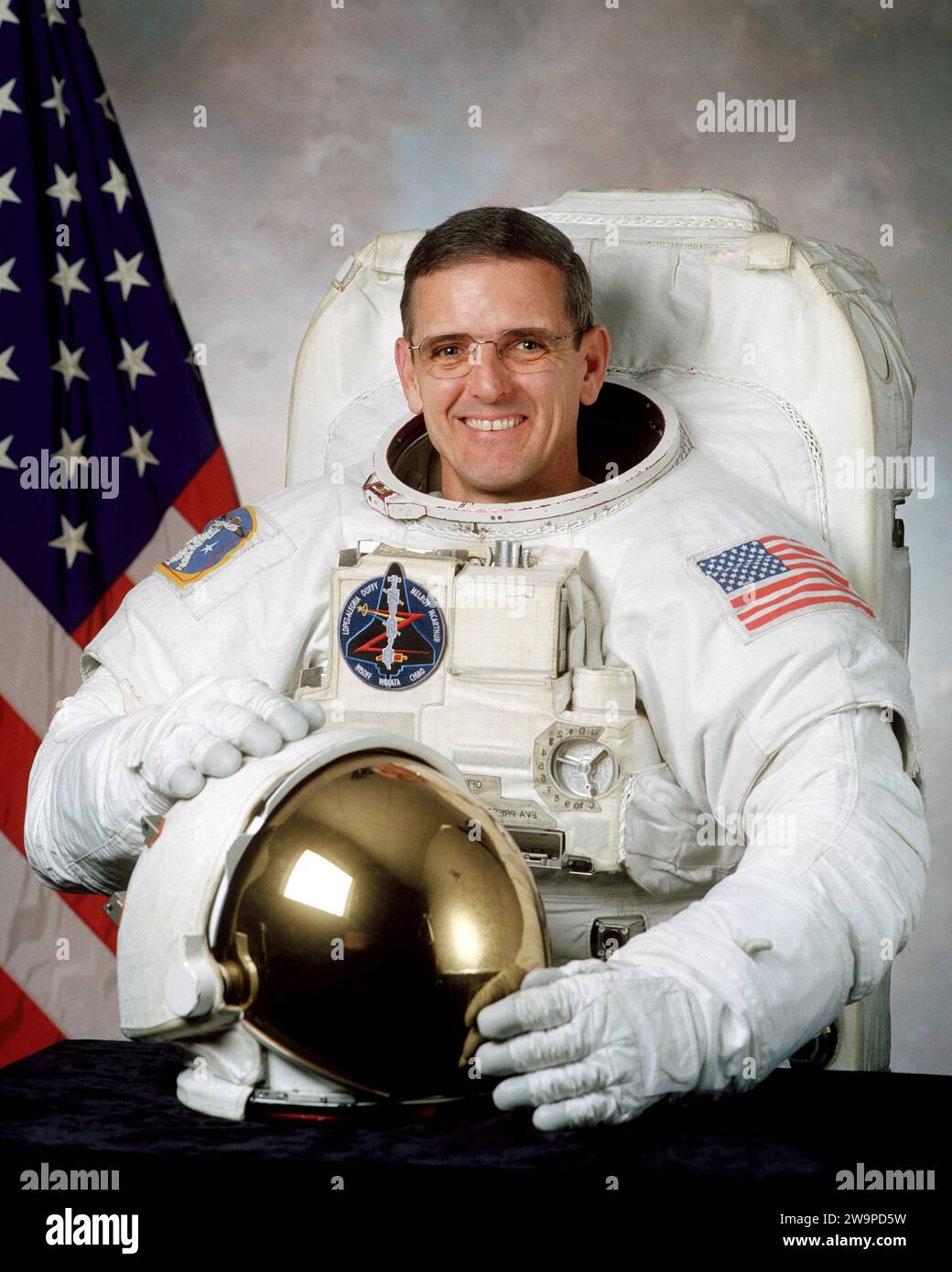 William McArthur. Ritratto dell'astronauta americano, William Surles McArthur Jr. (B. 1951), foto per gentile concessione della NASA, 2000 Foto Stock