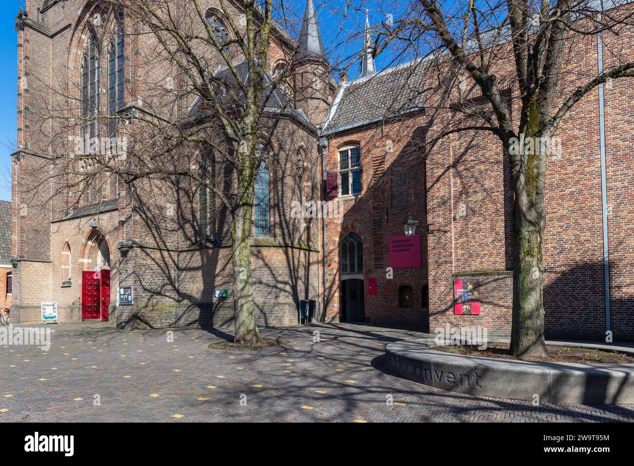 Cattedrale di Santa Caterina, meglio conosciuta come Catharijnekerk e museo di Utrecht. Foto Stock