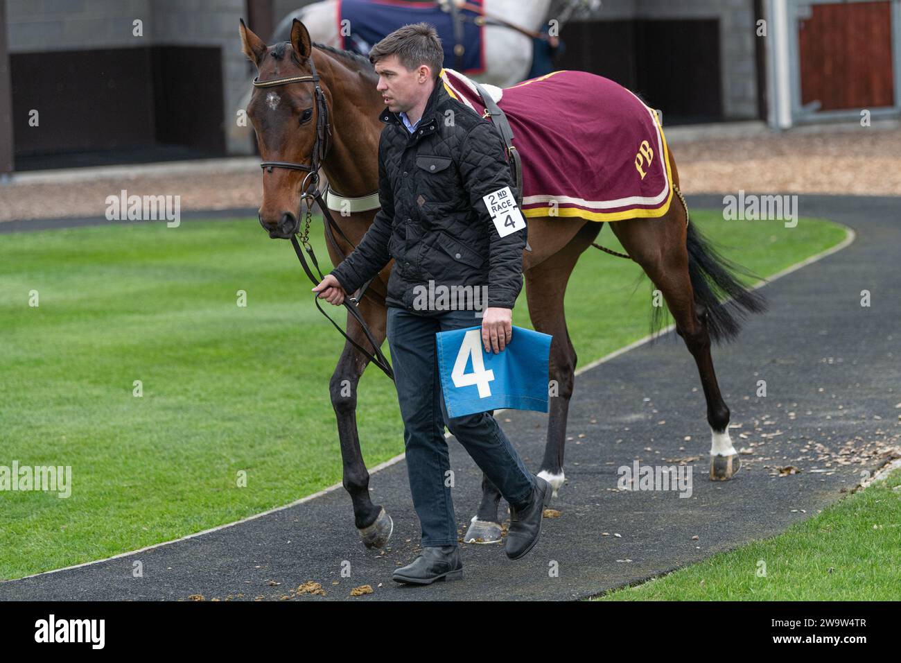 Dicey Rielly, guidato da James Bowen e allenato da Peter Bowen, corse a Wincanton, il 10 marzo 2022 Foto Stock