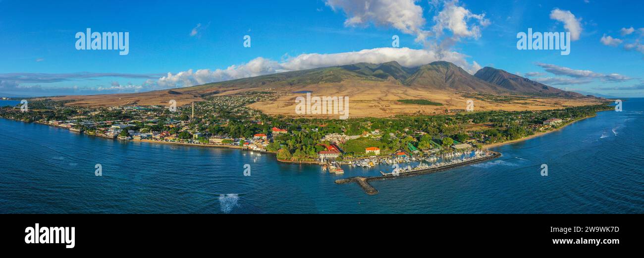 Lahaina, Harbor, Maui, Hawaii Foto Stock