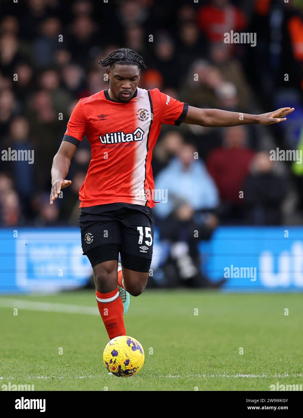 Luton, Regno Unito. 30 dicembre 2023. Durante la partita di Premier League a Kenilworth Road, Luton. Il credito fotografico dovrebbe leggere: David Klein/Sportimage credito: Sportimage Ltd/Alamy Live News Foto Stock