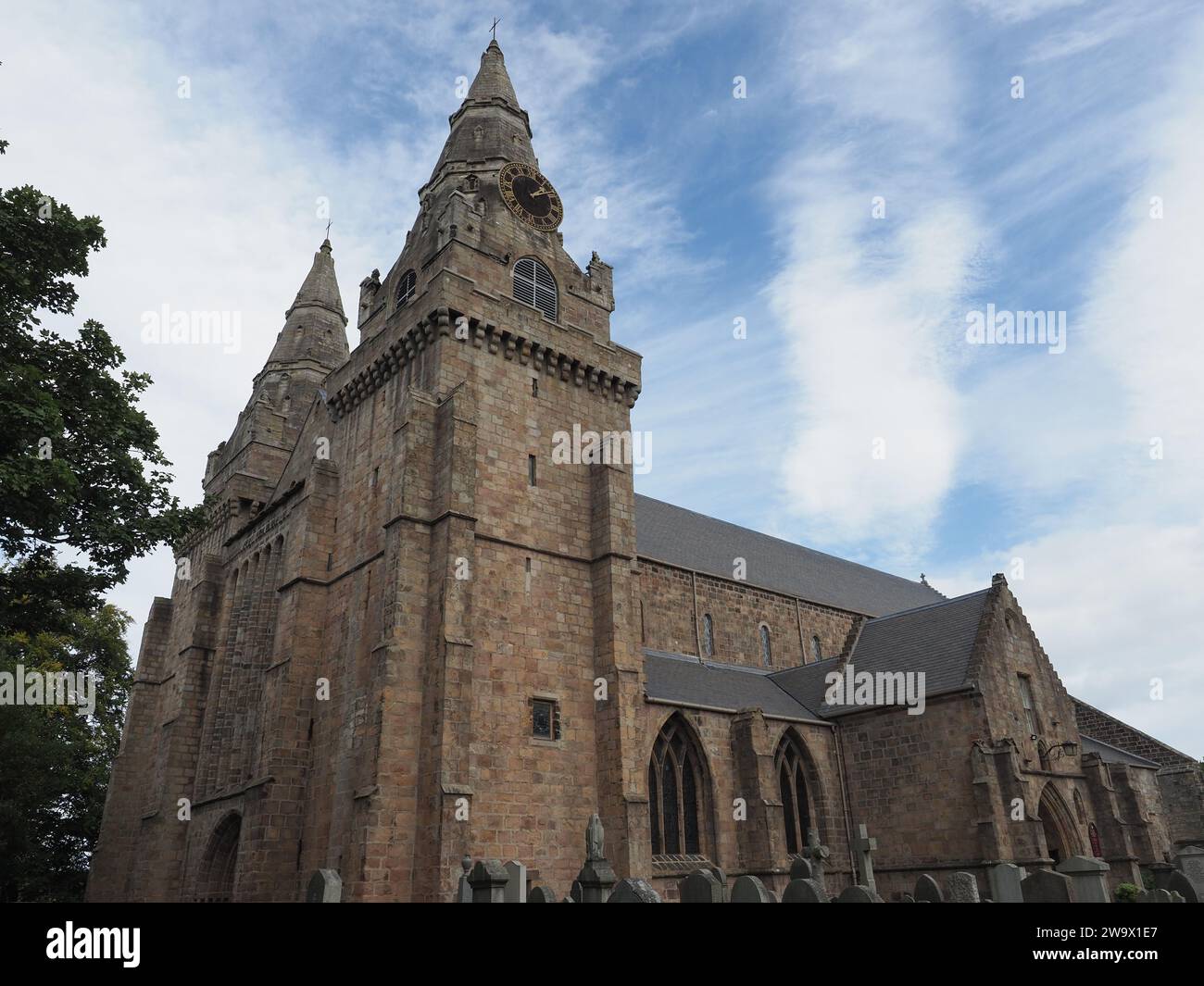 St Machar Cathedral Church di Aberdeen, Regno Unito Foto Stock
