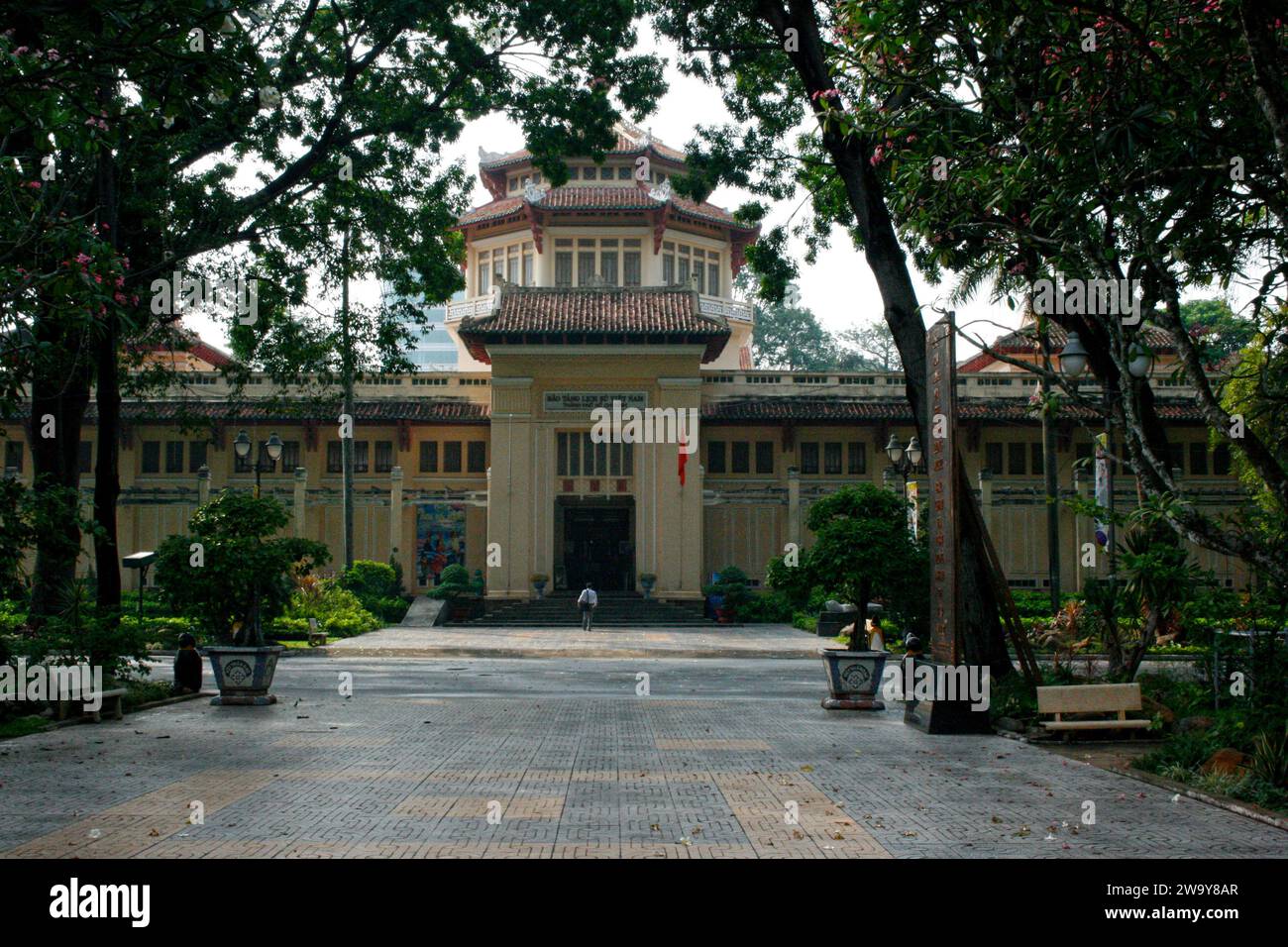 Il Museo di storia vietnamita si trova al 2 di Nguyen Binh Khiem Street, Ben Nghe Ward, Distretto 1, nella città di ho chi Minh, Vietnam. Foto Stock