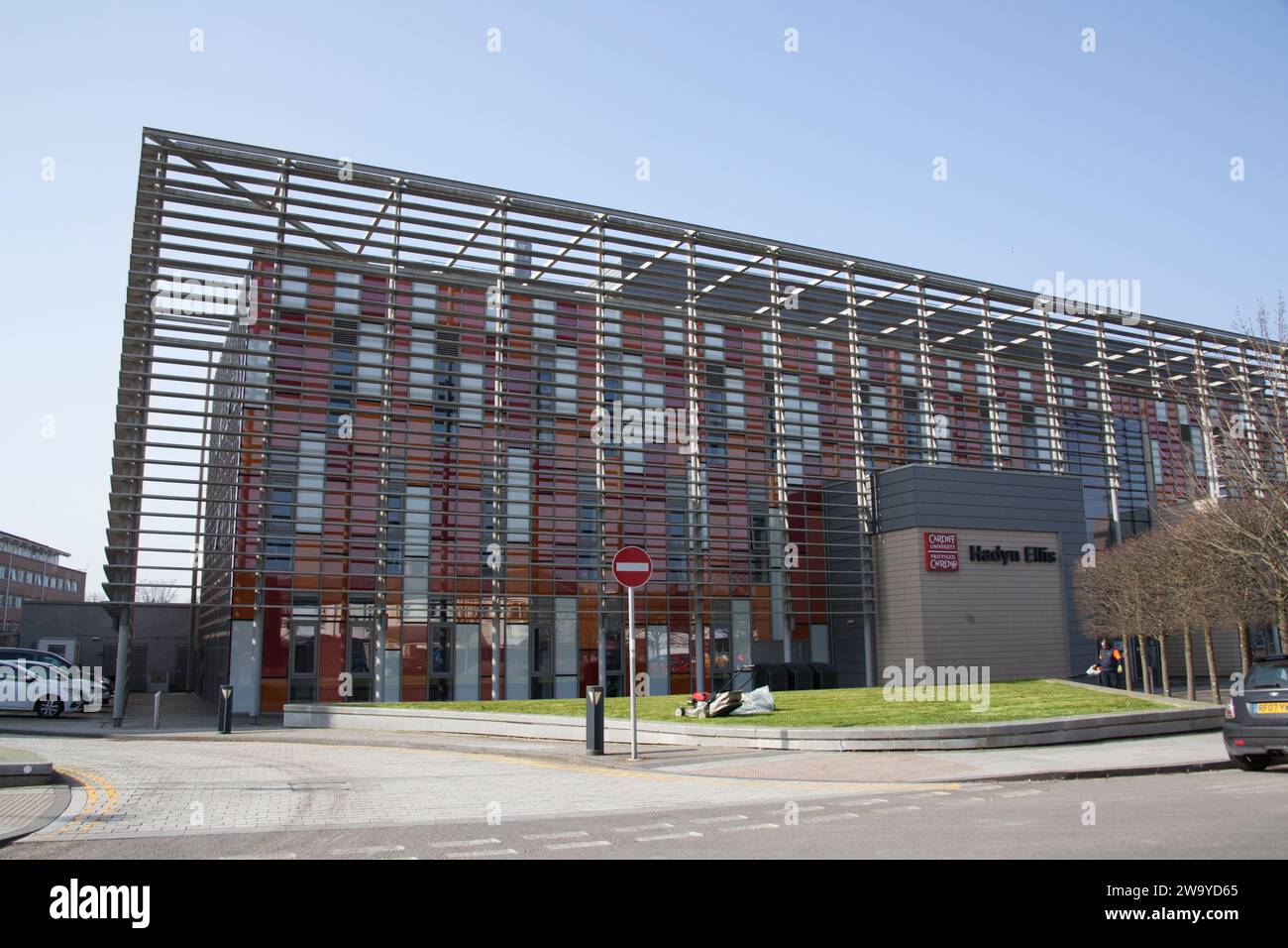 Hadyn Ellis Building, Cardiff University, Galles nel Regno Unito Foto Stock