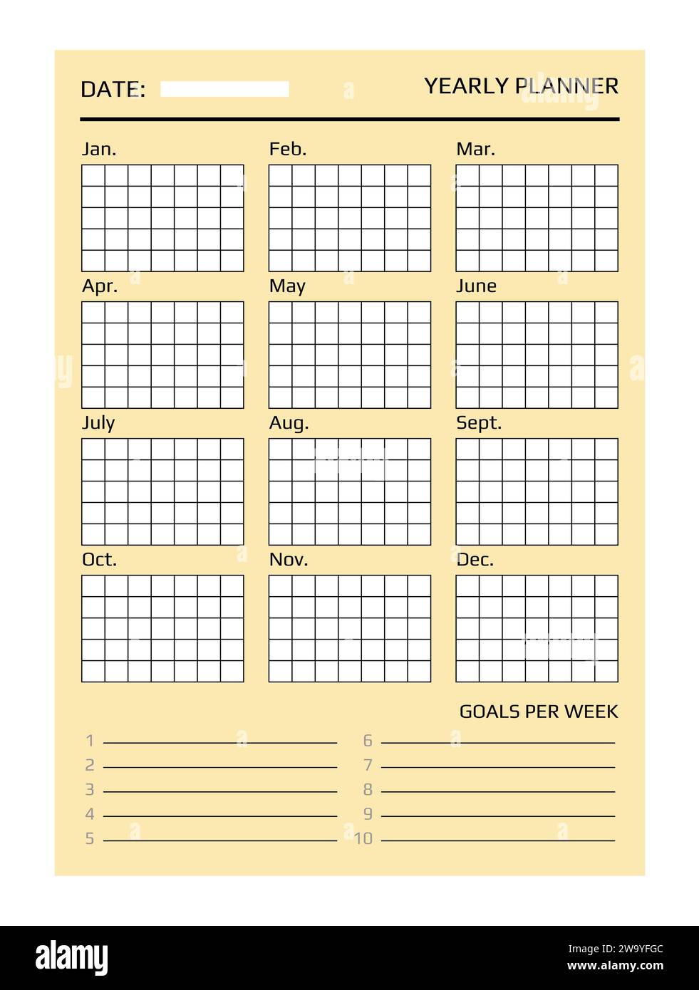 Calendario Abitudini S&O - Agenda 24 Mesi, Pianificatore Routine Senza Data, Per Obiettivi Personali - Foto 5