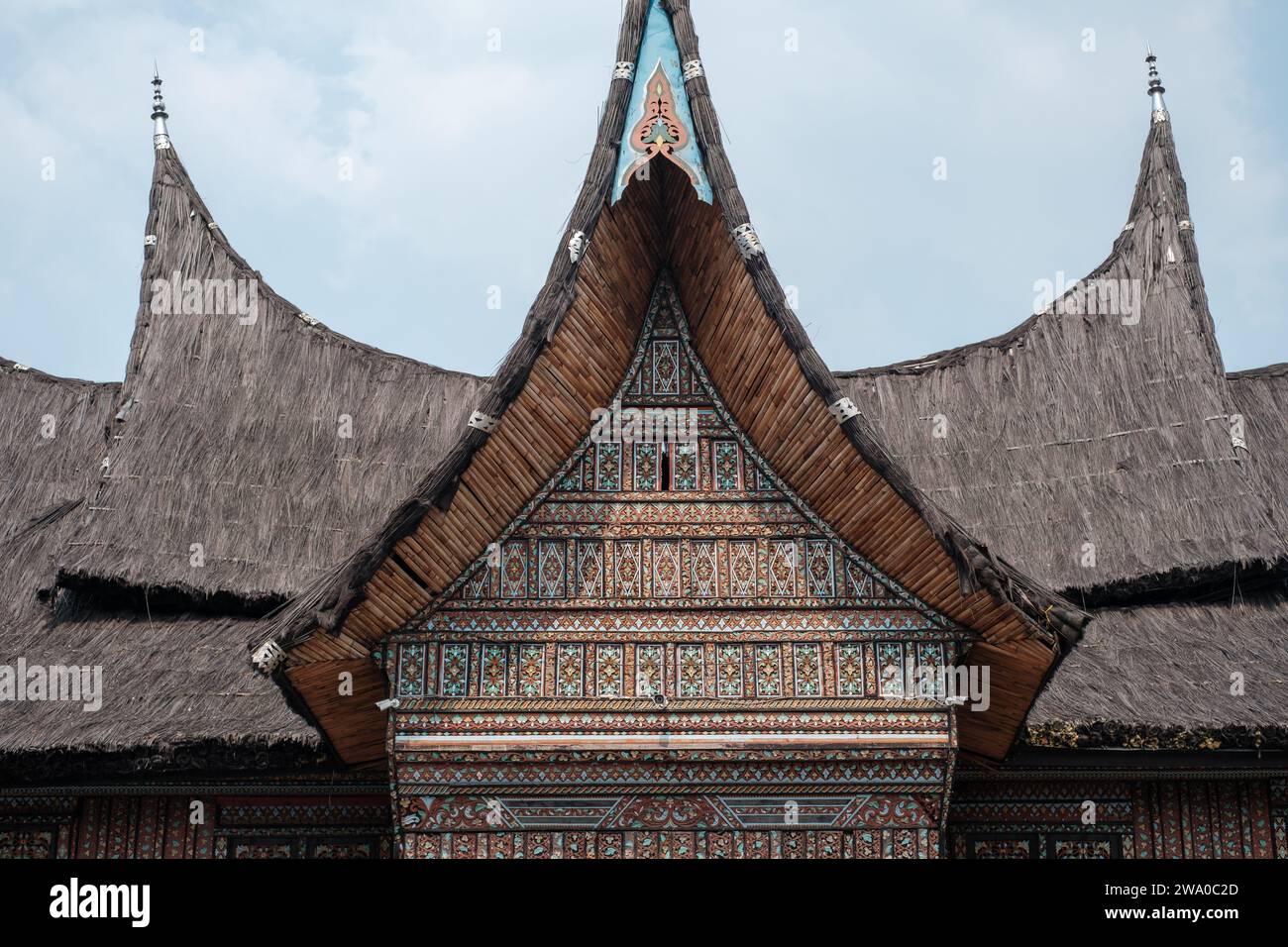 Casa tradizionale Taman Mini Indonesia Foto Stock
