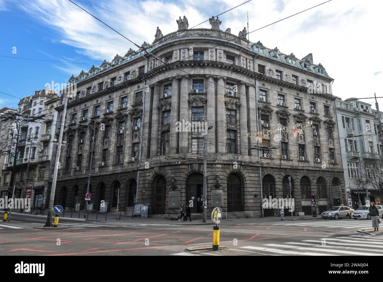 Belgrado: Ministero degli affari Esteri. Serbia Foto Stock