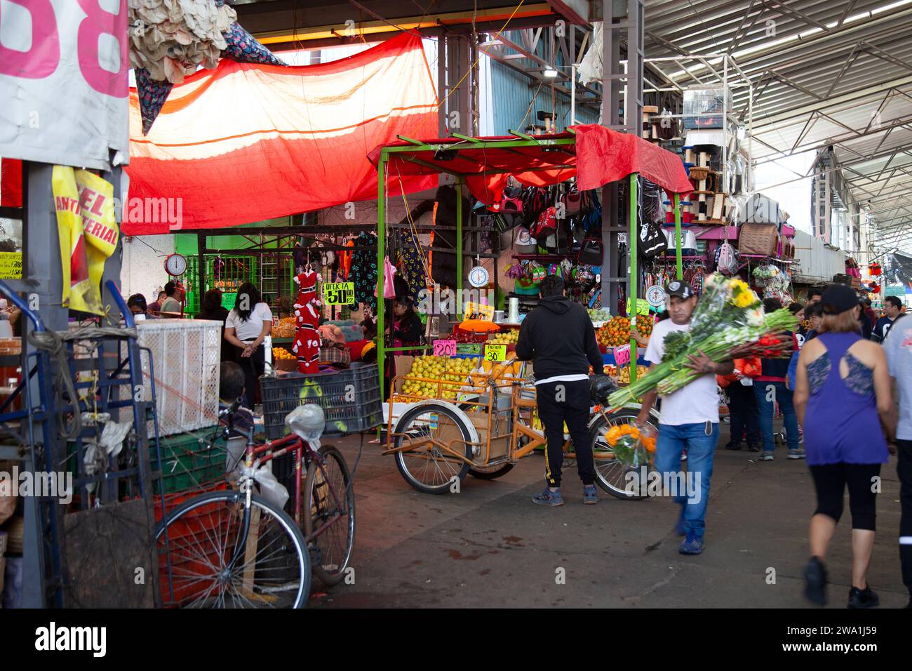 Jamaica Market , città del Messico, Messico Foto Stock