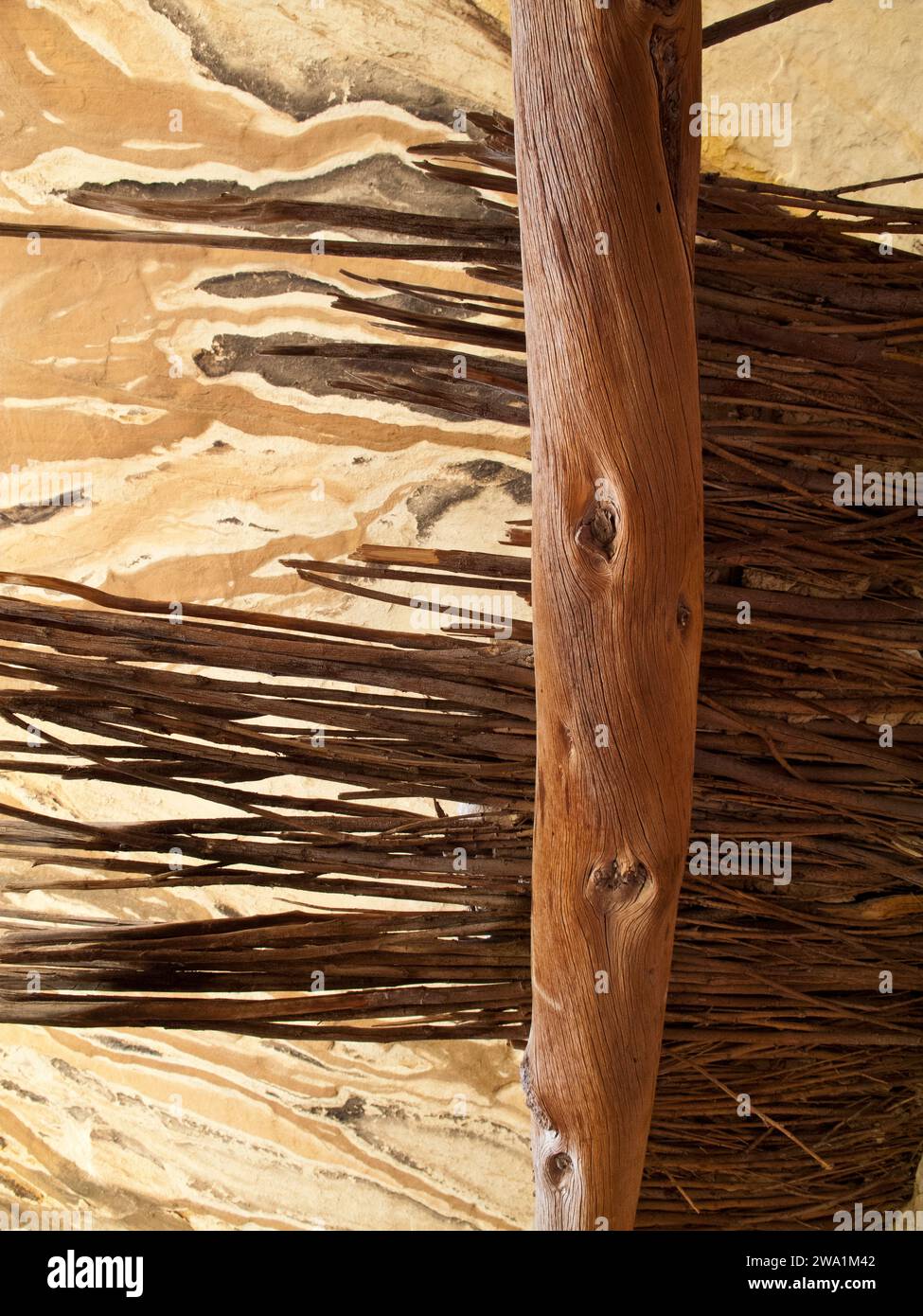 Dimora a Comb Ridge, Bears Ears National Monument, Utah, Stati Uniti Foto Stock