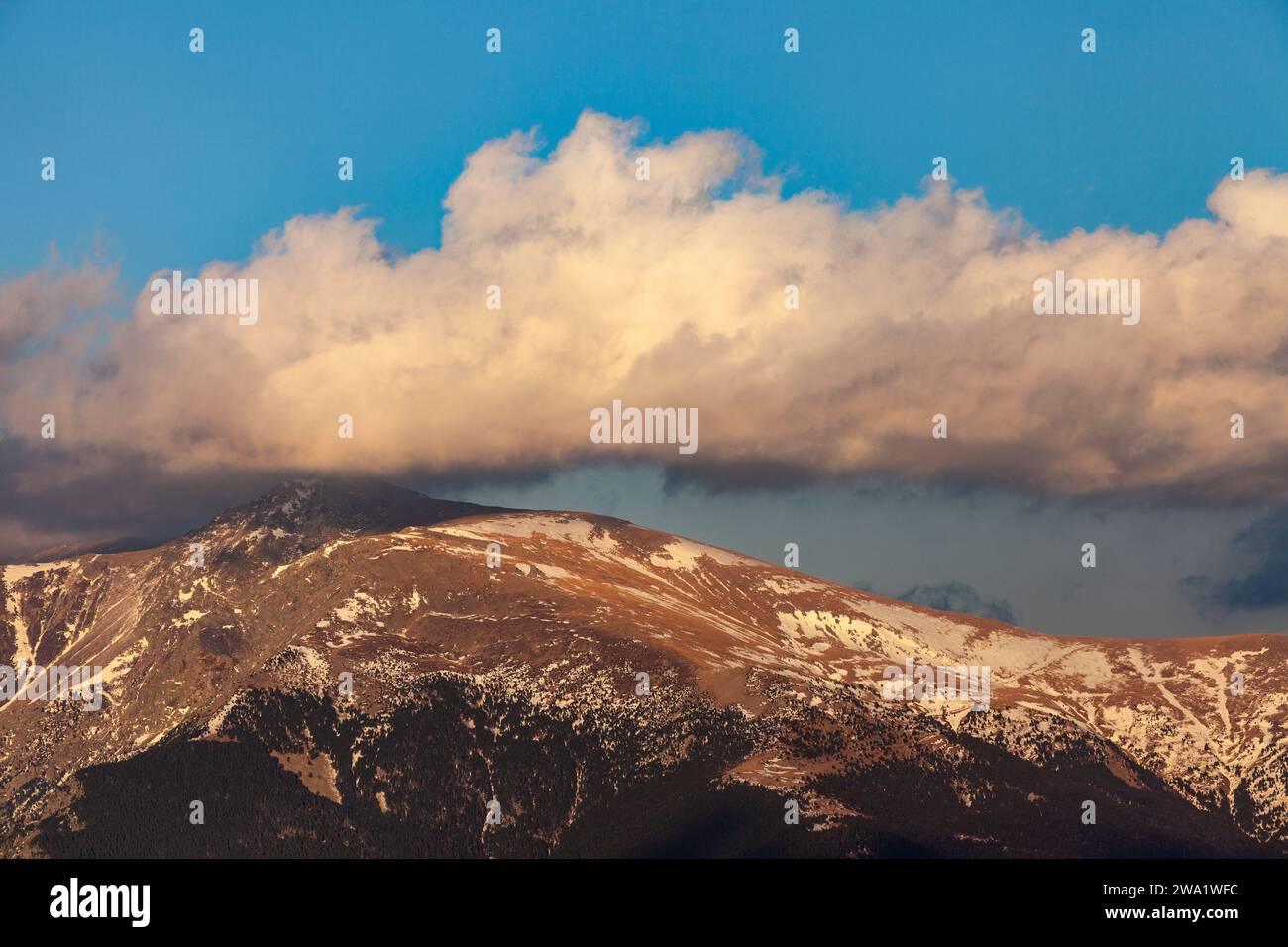 Monte Balandrau (2,585 m.a.l.S.). Pirenei catalani, El Ripollès, Catalogna, Spagna, Europa. Foto Stock