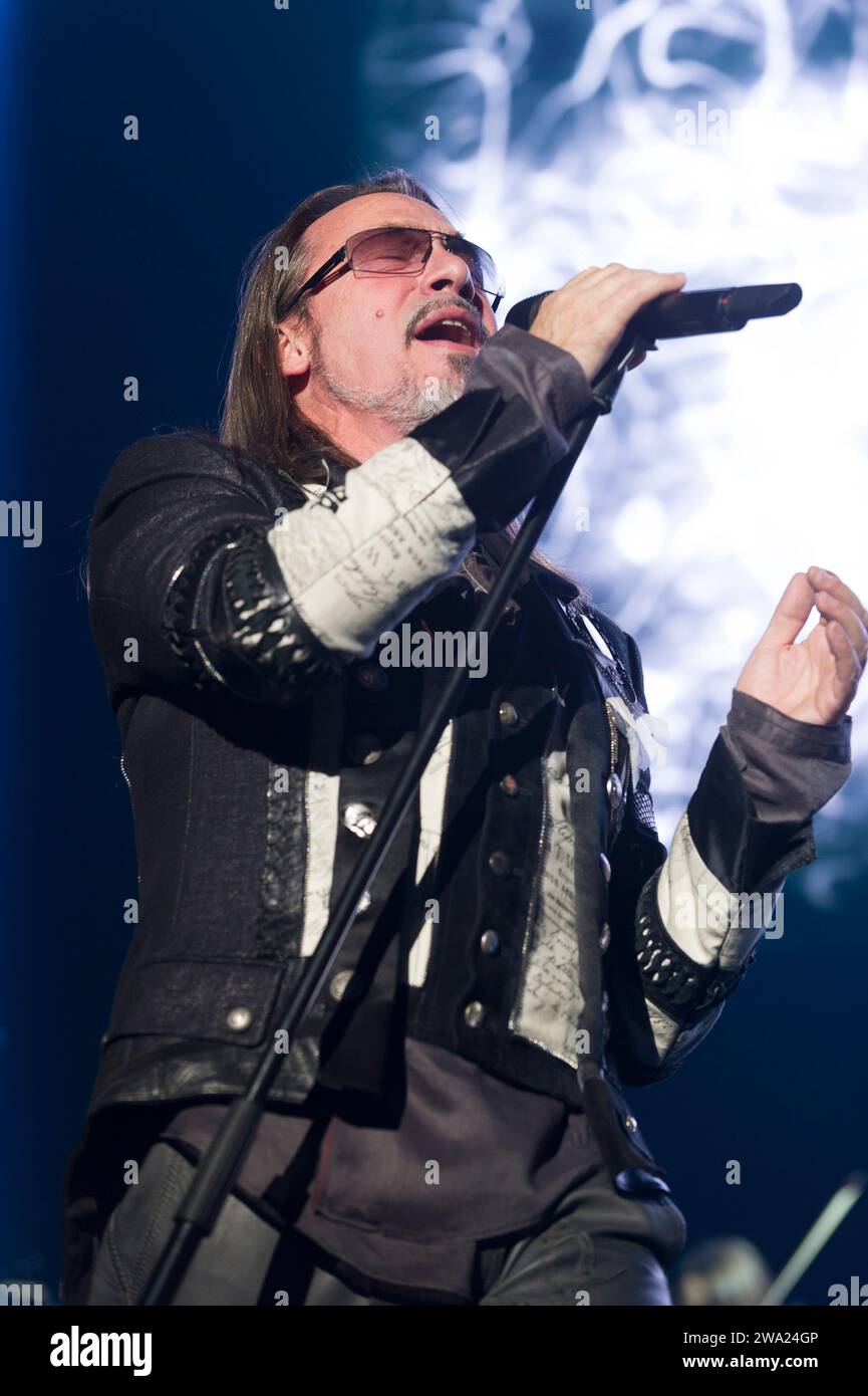 Florent Pagny in concerto a Forest National | il cantante francese Florent Pagny vive a Voorst Nationaal Foto Stock