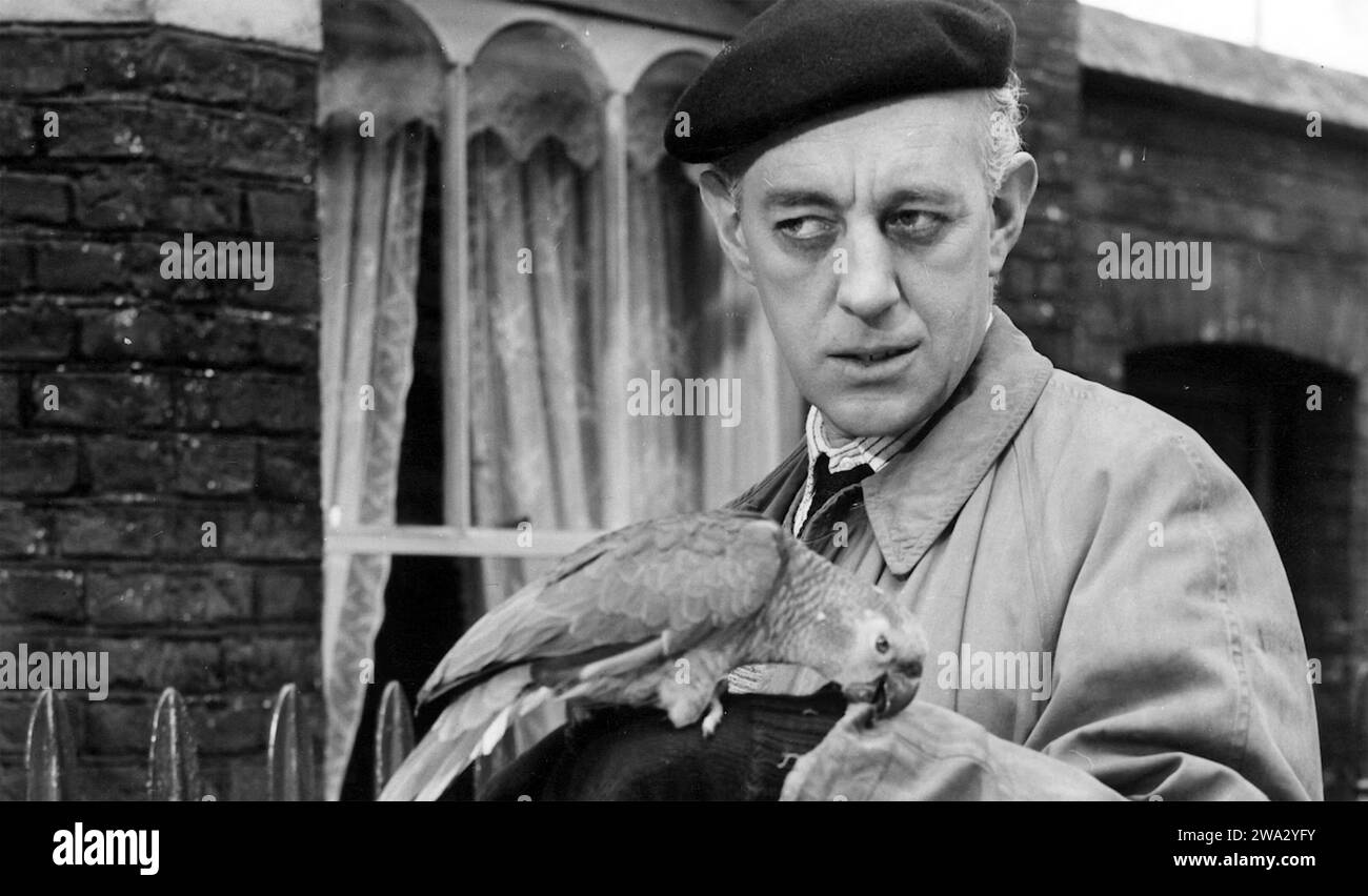 THE LADYKILLERS 1955 Rank Organisation film con Alec Guinness Foto Stock