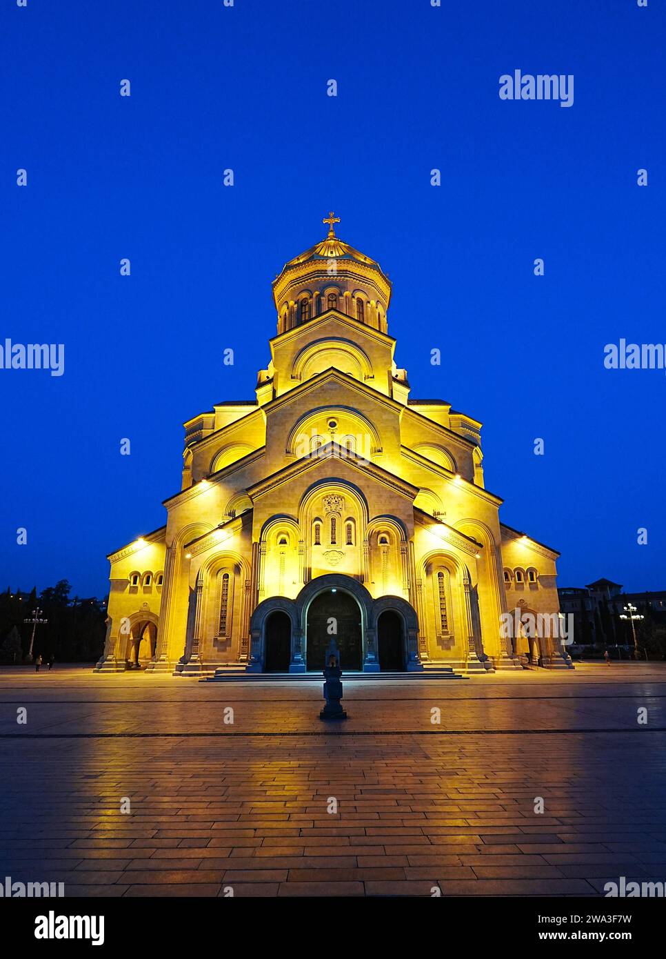 Santa Trinità Cattedrale di Tbilisi, Georgia Foto Stock