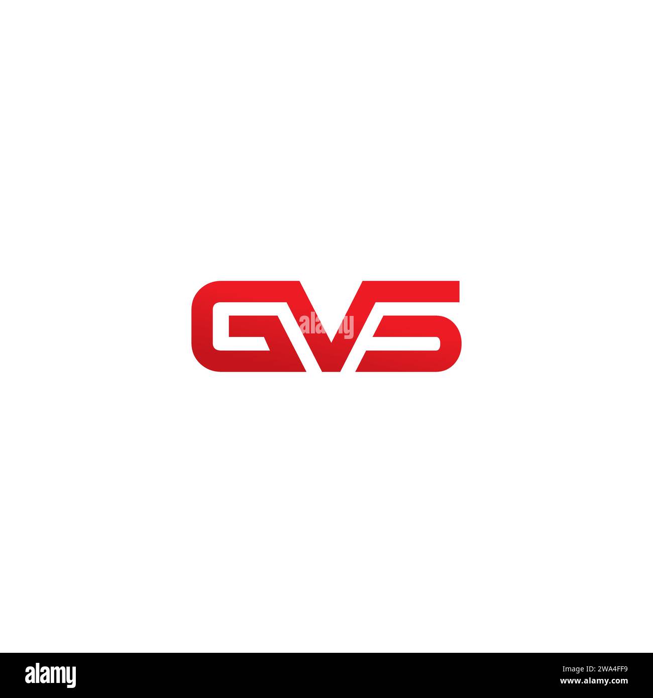 Logo GVS Design moderno. Icona lettera GVS Illustrazione Vettoriale