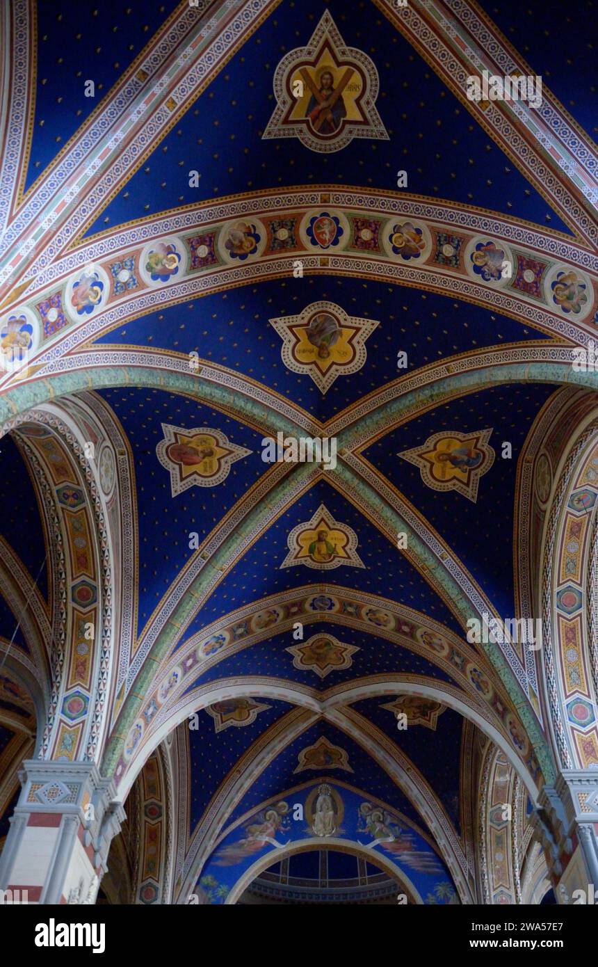 Basilica di Santa Margherita, Cortona, Arezzo, Toscana, Italia, Europa Foto Stock