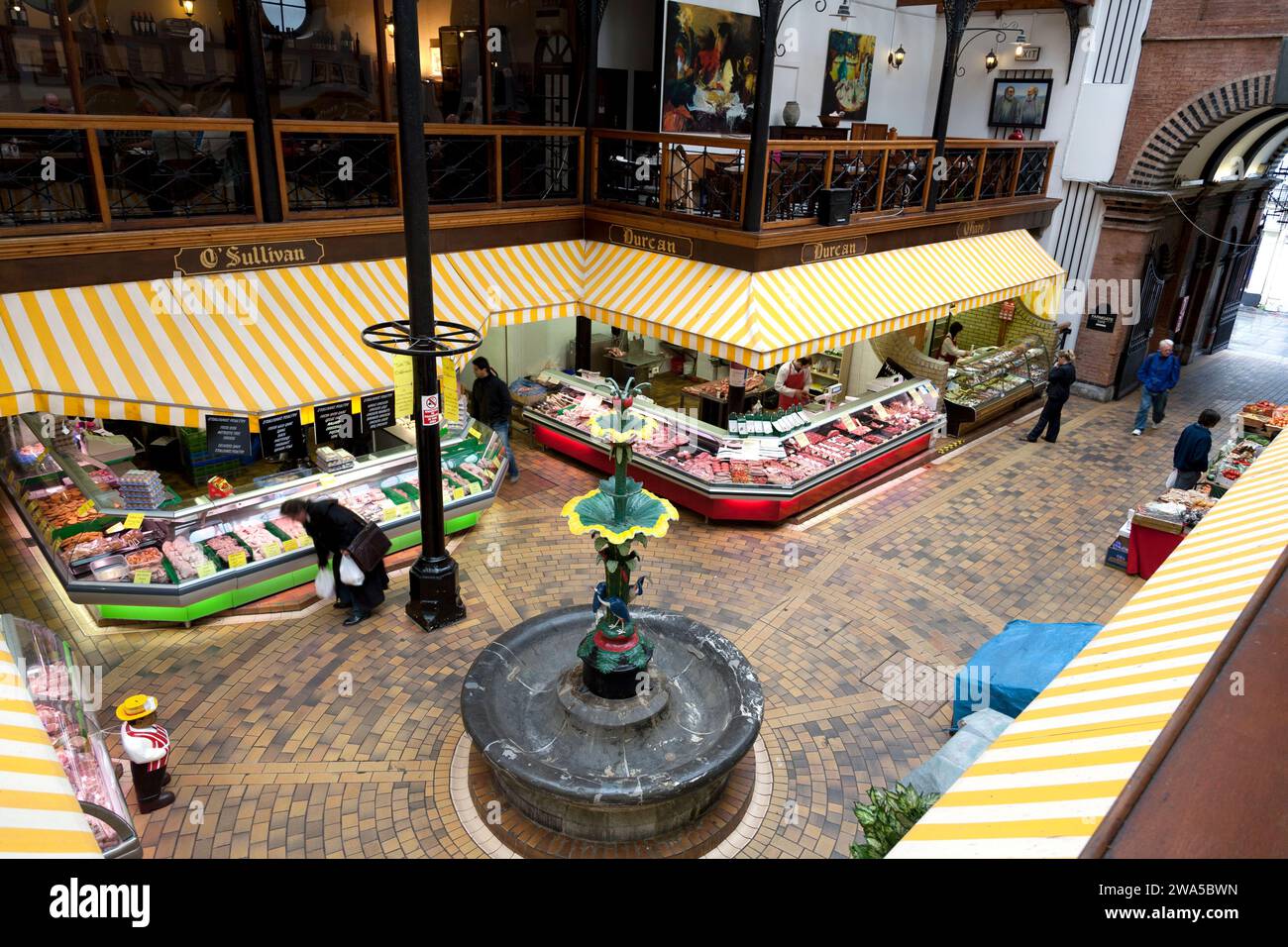 The English Market, Contea di Cork, Irlanda. Foto Stock