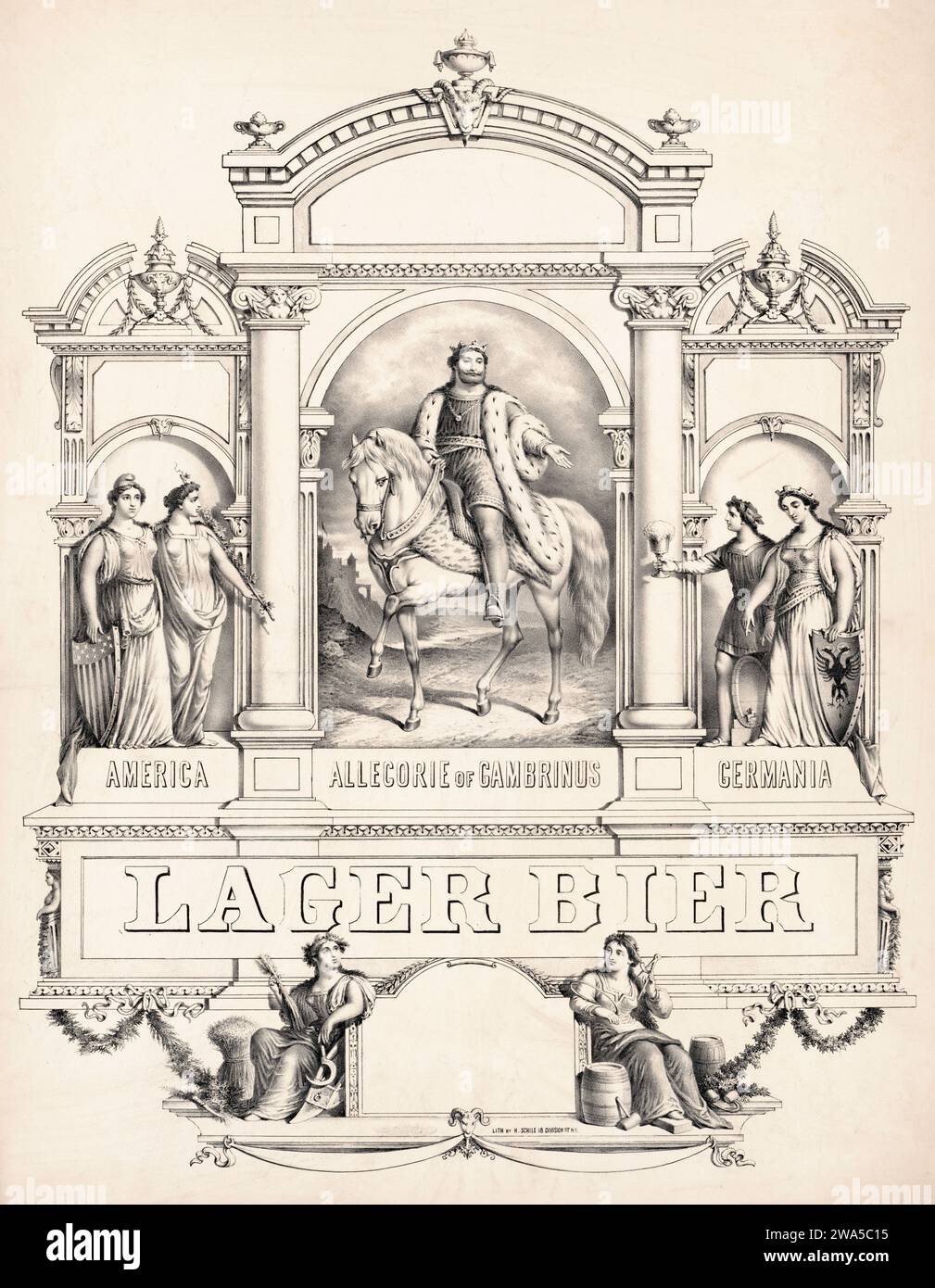 Gambrinus Illustrazione del gambrinus immagini e fotografie stock ad alta ...