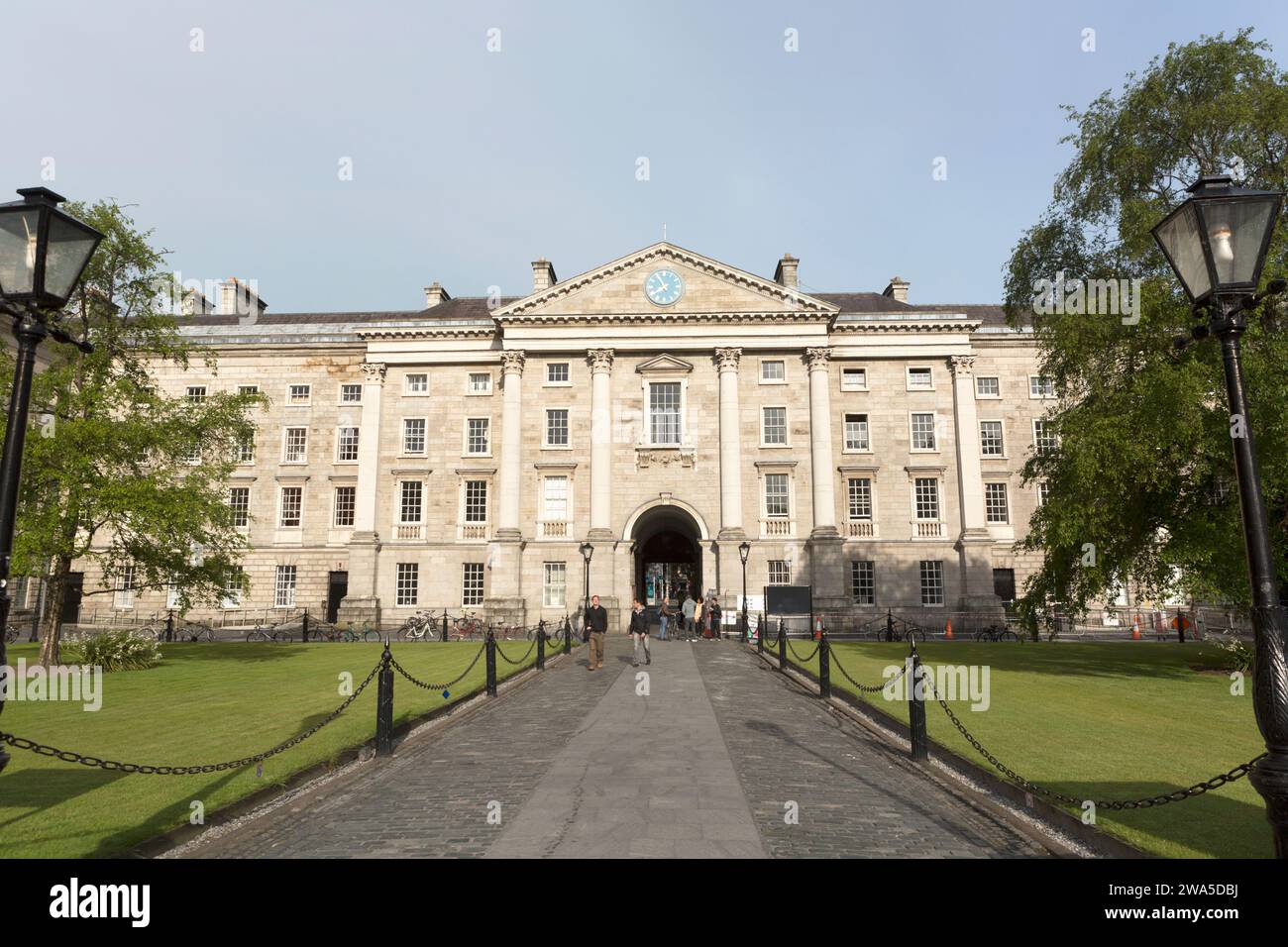 Irlanda, Dublino, Regent House - parte del Trinity College. Foto Stock
