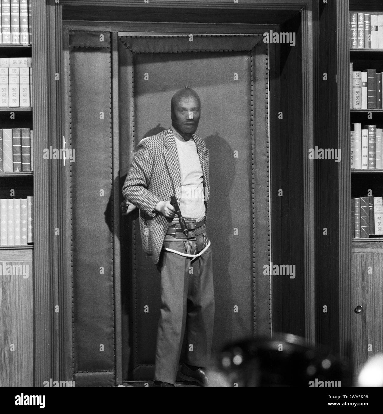 Jerry Cotton - Der Mörderclub von Brooklyn, Kriminalfilm, Deutschland 1967, Regie: Werner Jacobs, Darsteller: Heinz Reincke Foto Stock