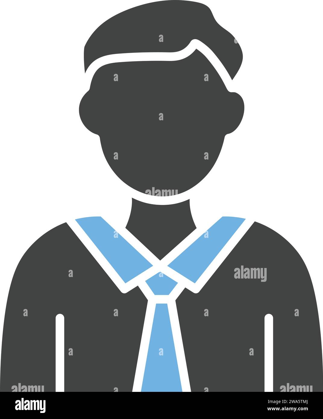 Immagine vettoriale icona Finance Officer. Illustrazione Vettoriale