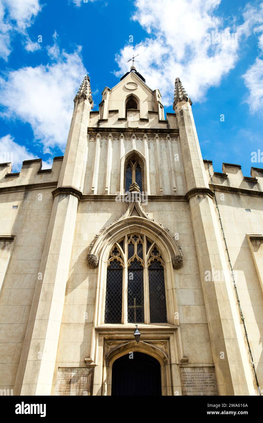 Esterno della chiesa di St Mary Magdalen Bermondsey in Bermondsey Street, Londra, Inghilterra Foto Stock