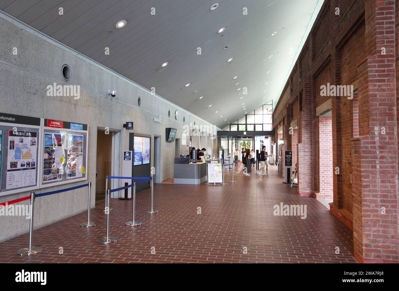 All'interno del Toyota commemorative Museum of Industry and Technology di Nagoya, Giappone. Foto Stock