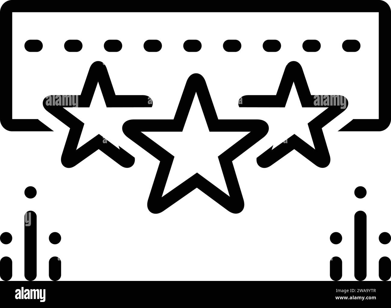 Icona feedback Illustrazione Vettoriale