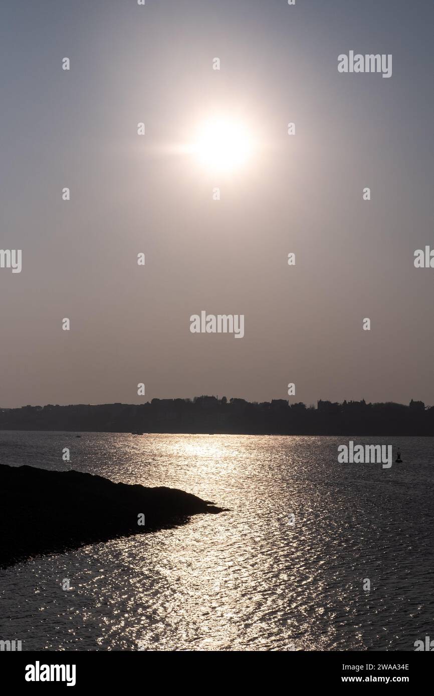 Francia, Bretagna, Ille-et-Vilaine, Saint-Malo il 2022-03-25. Illustrazione della vita quotidiana nella regione della Bretagna. Fotografia di Martin Bertrand. Fra Foto Stock