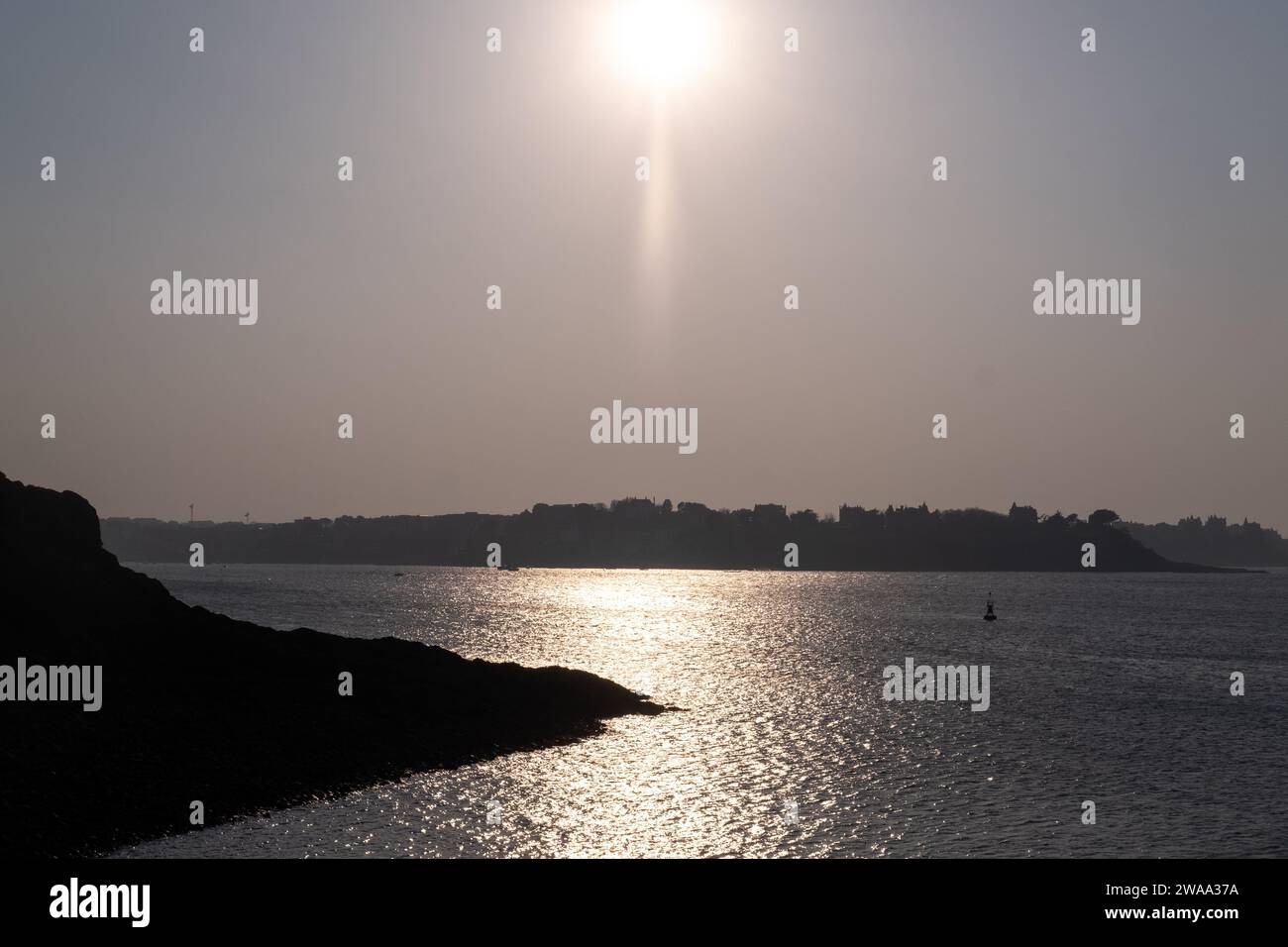 Francia, Bretagna, Ille-et-Vilaine, Saint-Malo il 2022-03-25. Illustrazione della vita quotidiana nella regione della Bretagna. Fotografia di Martin Bertrand. Fra Foto Stock