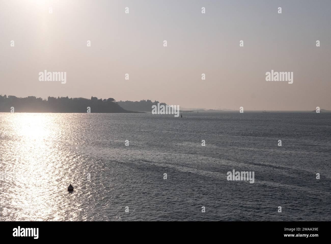 Francia, Bretagna, Ille-et-Vilaine, Saint-Malo il 2022-03-25. Illustrazione della vita quotidiana nella regione della Bretagna. Fotografia di Martin Bertrand. Fra Foto Stock