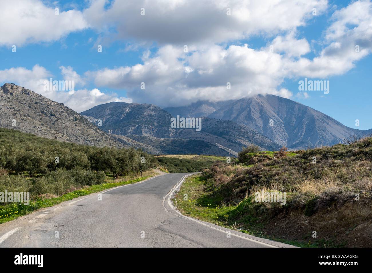 Modo di montagna Foto Stock