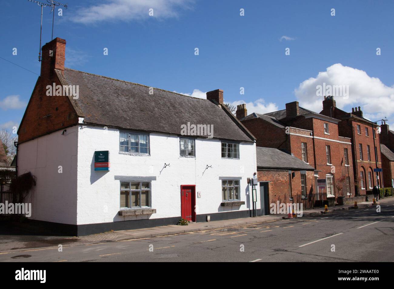 Case a Shipston on Stour in Warwickshire, nel Regno Unito Foto Stock