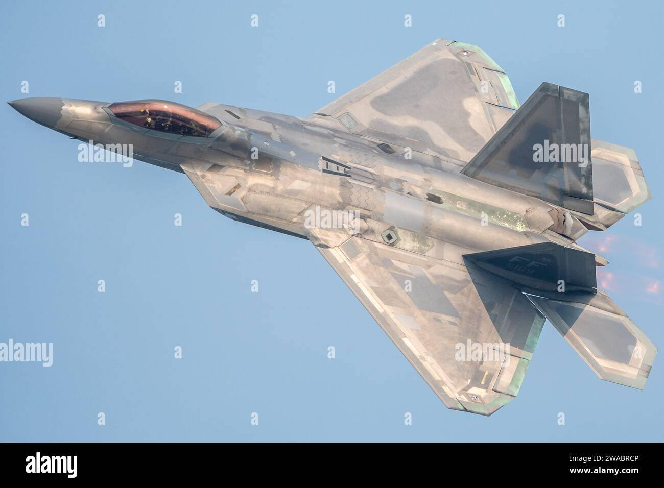 Lockheed Martin/ Boeing F-22 Raptor Oshkosh Foto Stock
