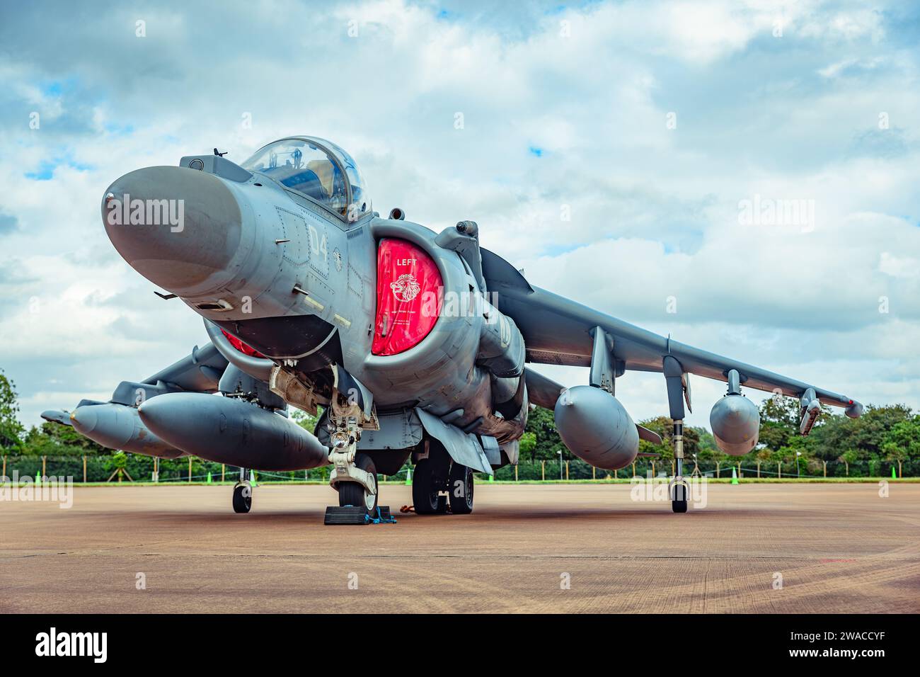 Harrier della Marina militare italiana al RIAT 2023 Foto Stock