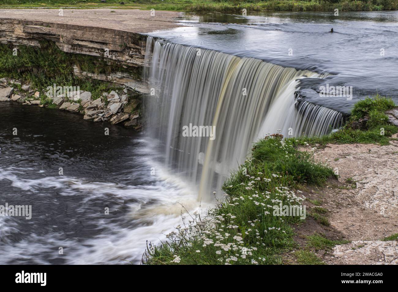 Comté de Harju - Cascade de Jägala Foto Stock