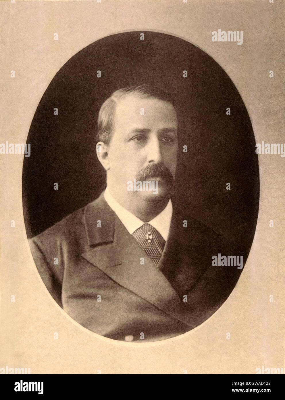 1880 c. , Saint Petersbourg , RUSSIA : il chimico russo e celebre compositore Aleksandr BORODIN ( Porfir'evic , ALEXANDER Porfirjewitsch , 1833 - 1887 ) . Foto di Ulanupo , San Pietroburgo , Russia . - COMPOSITORE - OPERA LIRICA - CLASSICA - BALLETTO - BALLETTO - BALLETTO - RITRATTO - RITRATTO - MUSICISTA - MUSICA - COLLARE - COLLETTO - CRAVATTA - CRAVATTA - BAFFI - BAFFI -- ARCHIVIO GBB Foto Stock