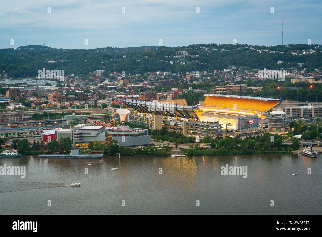 Acrisure Stadium, Heinz Field, Stadium di Pittsburgh, Pennsylvania, USA Foto Stock