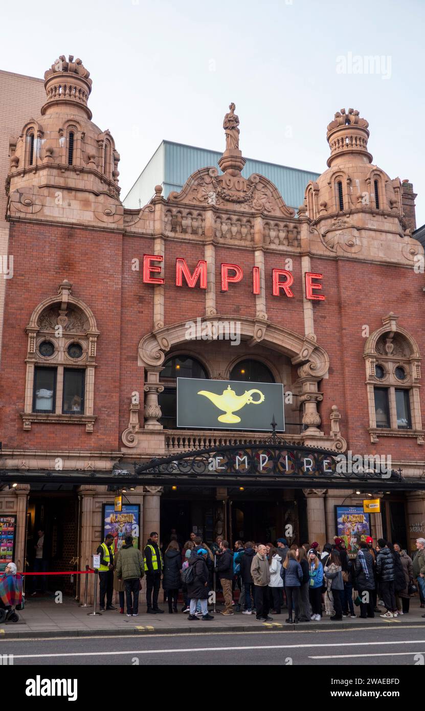 1901 Hackney Empire Theatre Mare Street, Hackney, Londra, Regno Unito Foto Stock