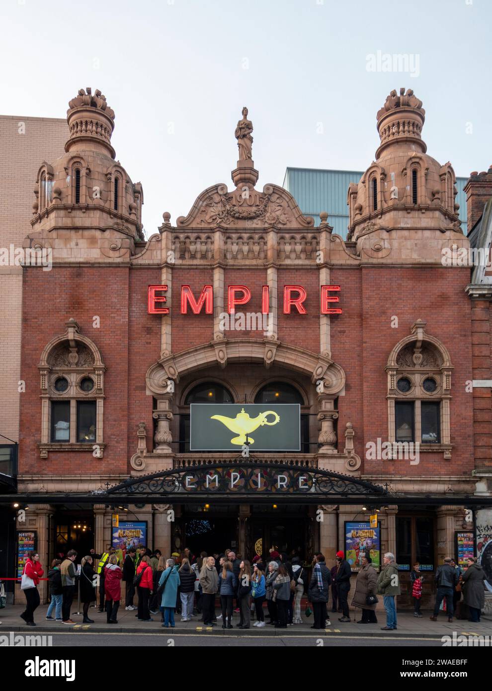 1901 Hackney Empire Theatre Mare Street, Hackney, Londra, Regno Unito Foto Stock